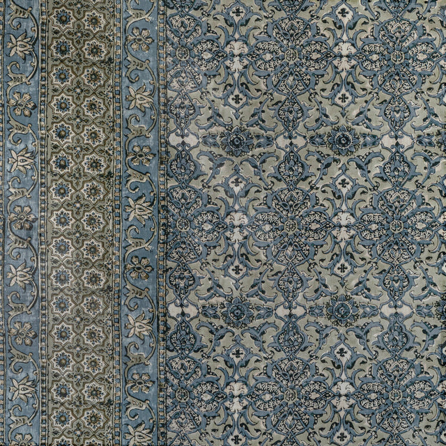 LEE JOFA 2022117.315.0 PALMER PRINT CELADON Fabric - Eade's Wallpaper