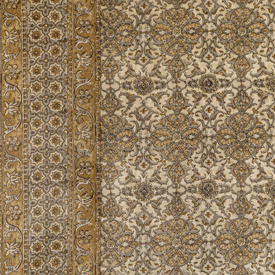 LEE JOFA 2022117.416.0 PALMER PRINT GOLD Fabric - Eade's Wallpaper