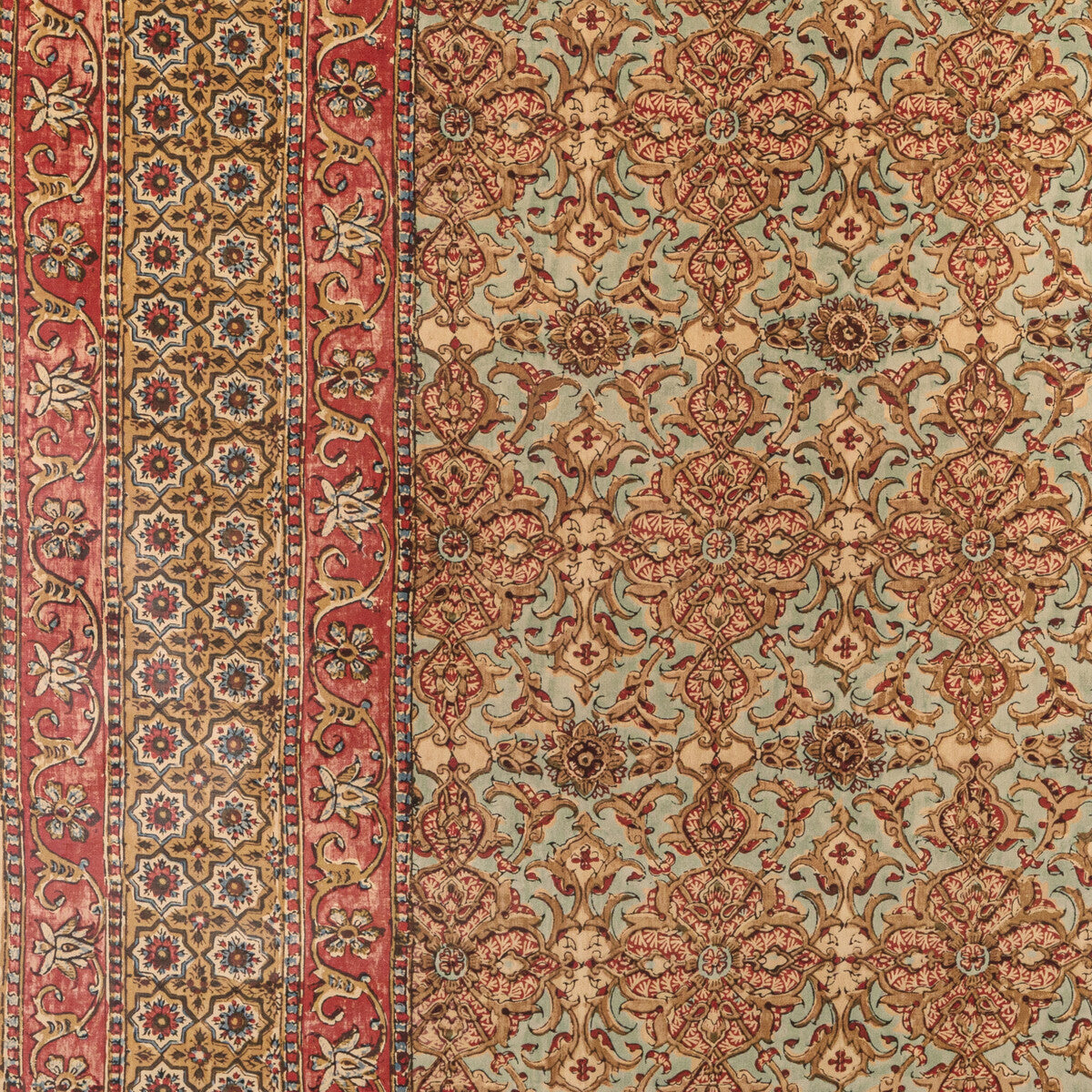 LEE JOFA 2022117.913.0 PALMER PRINT ANTIQUE Fabric - Eade's Wallpaper