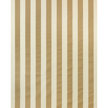 LEE JOFA 2022120.161.0 AVENUE STRIPE TAUPE ON WHITE Fabric - Eade's Wallpaper
