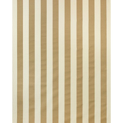 LEE JOFA 2022120.161.0 AVENUE STRIPE TAUPE ON WHITE Fabric - Eade's Wallpaper