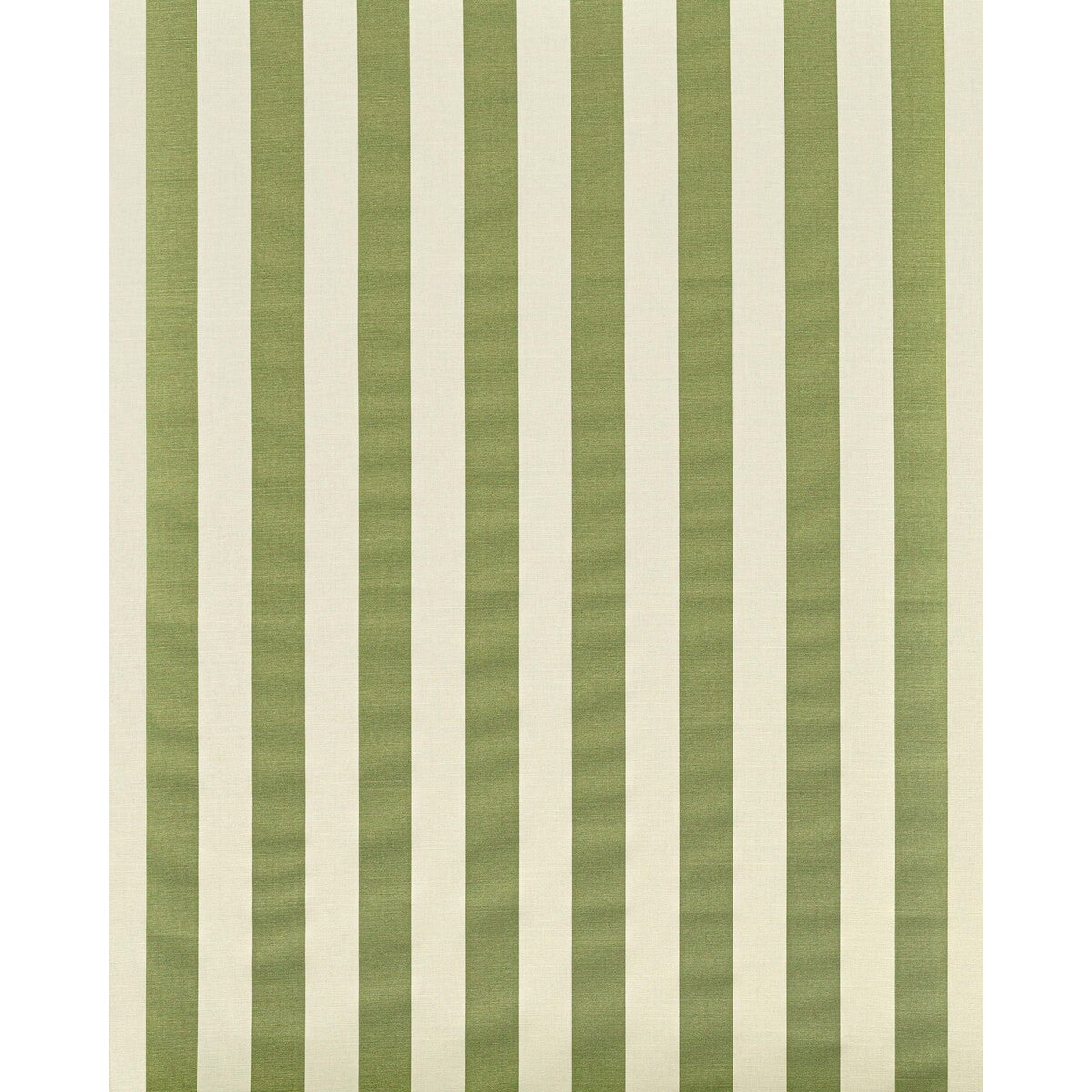 LEE JOFA 2022120.3.0 AVENUE STRIPE GREEN ON WHITE Fabric - Eade's Wallpaper