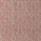 LEE JOFA 2023101.19.0 HAVEN HANDBLOCK RUBY Fabric - Eade's Wallpaper