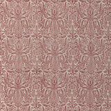 LEE JOFA 2023101.19.0 HAVEN HANDBLOCK RUBY Fabric - Eade's Wallpaper