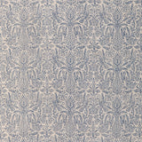 LEE JOFA 2023101.50.0 HAVEN HANDBLOCK INDIGO Fabric - Eade's Wallpaper