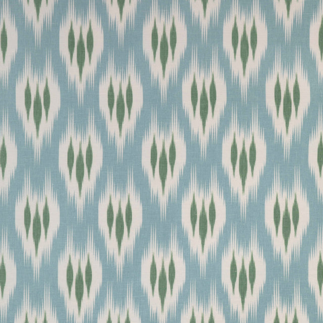 LEE JOFA 2023102.353.0 CLARE PRINT SEA Fabric - Eade's Wallpaper