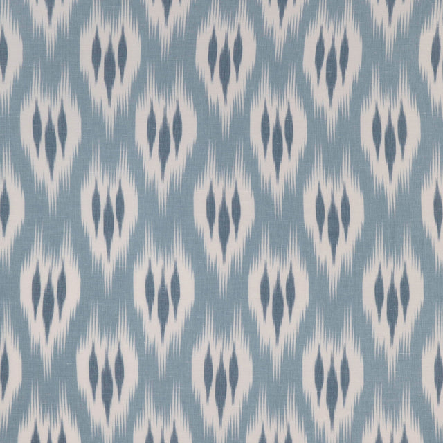 LEE JOFA 2023102.55.0 CLARE PRINT MARINE Fabric - Eade's Wallpaper