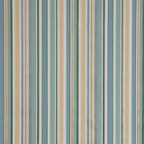 LEE JOFA 2023103.1613.0 SIDERS STRIPE AQUA/SAND Fabric - Eade's Wallpaper