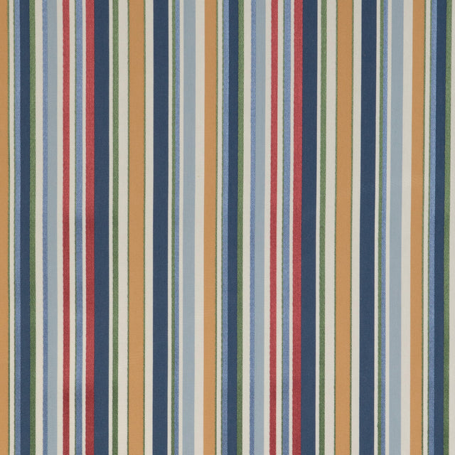 LEE JOFA 2023103.195.0 SIDERS STRIPE BLUE/RED Fabric - Eade's Wallpaper