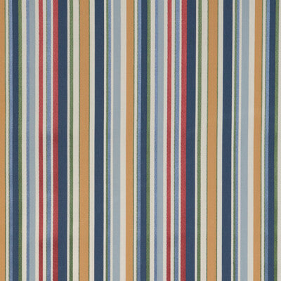 LEE JOFA 2023103.195.0 SIDERS STRIPE BLUE/RED Fabric - Eade's Wallpaper