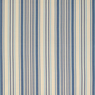 LEE JOFA 2023104.1615.0 UPLAND STRIPE SKY Fabric - Eade's Wallpaper