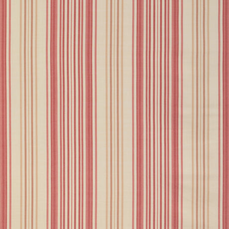 LEE JOFA 2023104.916.0 UPLAND STRIPE ROSE Fabric - Eade's Wallpaper
