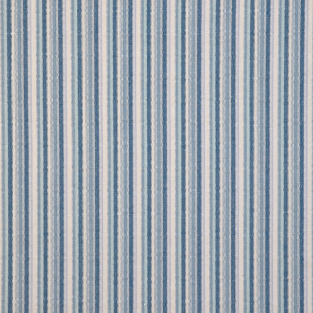 LEE JOFA 2023105.55.0 SANDBANKS STRIPE CAPRI/SKY Fabric - Eade's Wallpaper