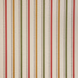 LEE JOFA 2023106.194.0 BUXTON STRIPE RED/GOLD Fabric - Eade's Wallpaper