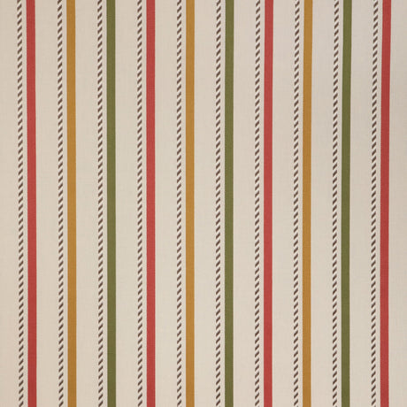 LEE JOFA 2023106.194.0 BUXTON STRIPE RED/GOLD Fabric - Eade's Wallpaper