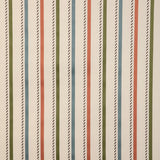 LEE JOFA 2023106.324.0 BUXTON STRIPE LEAF/CLAY Fabric - Eade's Wallpaper