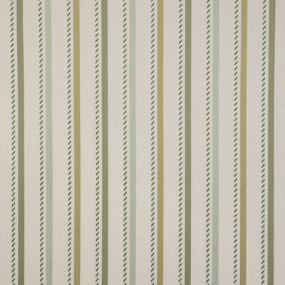 LEE JOFA 2023106.353.0 BUXTON STRIPE MIST/KIWI Fabric - Eade's Wallpaper
