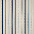 LEE JOFA 2023106.550.0 BUXTON STRIPE NAVY/SKY Fabric - Eade's Wallpaper