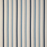 LEE JOFA 2023106.550.0 BUXTON STRIPE NAVY/SKY Fabric - Eade's Wallpaper