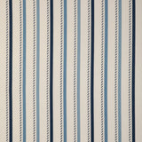 LEE JOFA 2023106.550.0 BUXTON STRIPE NAVY/SKY Fabric - Eade's Wallpaper