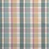 LEE JOFA 2023107.1613.0 FISHER PLAID LAKE/SAND Fabric - Eade's Wallpaper