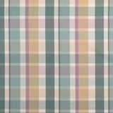 LEE JOFA 2023107.1613.0 FISHER PLAID LAKE/SAND Fabric - Eade's Wallpaper