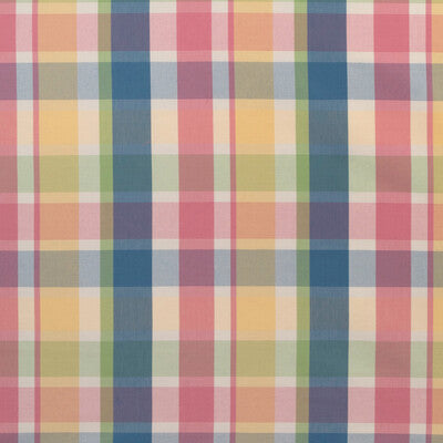 LEE JOFA 2023107.517.0 FISHER PLAID NAVY/PETAL Fabric - Eade's Wallpaper