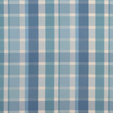LEE JOFA 2023107.55.0 FISHER PLAID CAPRI/SKY Fabric - Eade's Wallpaper