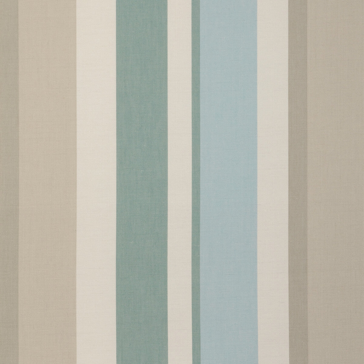 LEE JOFA 2023108.1511.0 FISHER STRIPE SKY/STONE Fabric - Eade's Wallpaper