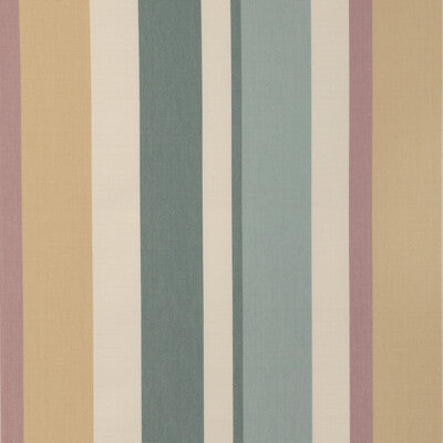 LEE JOFA 2023108.1613.0 FISHER STRIPE LAKE/SAND Fabric - Eade's Wallpaper