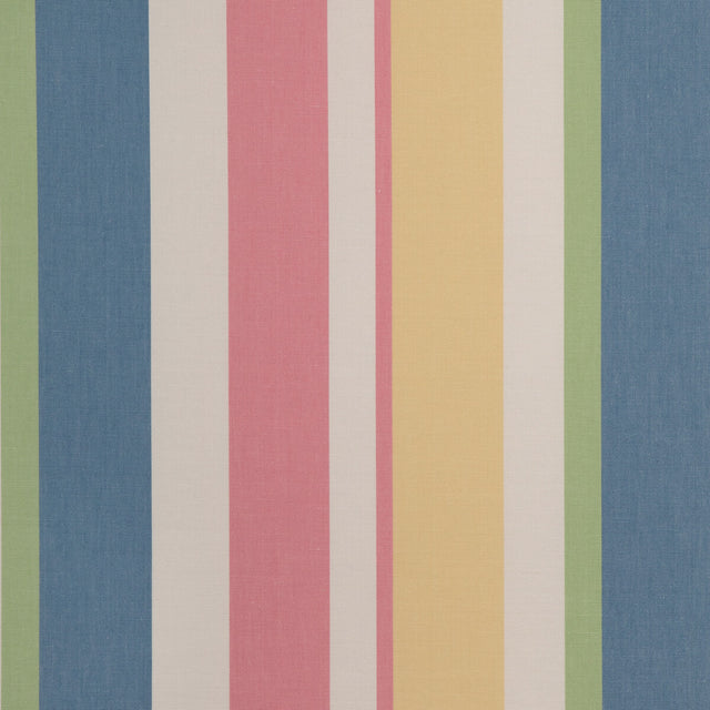 LEE JOFA 2023108.517.0 FISHER STRIPE NAVY/PETAL Fabric - Eade's Wallpaper