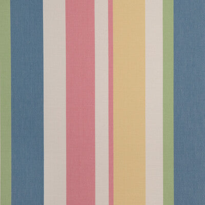 LEE JOFA 2023108.517.0 FISHER STRIPE NAVY/PETAL Fabric - Eade's Wallpaper