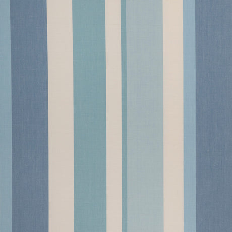 LEE JOFA 2023108.55.0 FISHER STRIPE CAPRI/SKY Fabric - Eade's Wallpaper