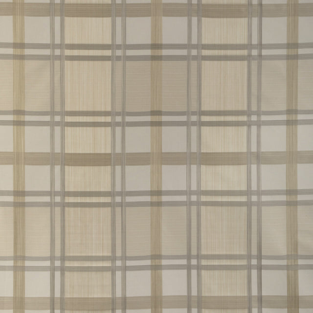 LEE JOFA 2023109.1611.0 DAVIES PLAID SAND/STONE Fabric - Eade's Wallpaper