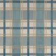LEE JOFA 2023109.516.0 DAVIES PLAID SKY/SAND Fabric - Eade's Wallpaper