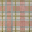 LEE JOFA 2023109.73.0 DAVIES PLAID PETAL/KIWI Fabric - Eade's Wallpaper