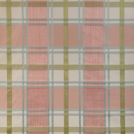 LEE JOFA 2023109.73.0 DAVIES PLAID PETAL/KIWI Fabric - Eade's Wallpaper