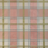 LEE JOFA 2023109.73.0 DAVIES PLAID PETAL/KIWI Fabric - Eade's Wallpaper
