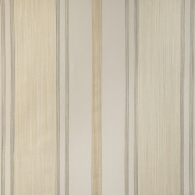LEE JOFA 2023110.1611.0 DAVIES STRIPE SAND/STONE Fabric - Eade's Wallpaper