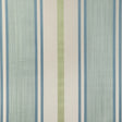 LEE JOFA 2023110.353.0 DAVIES STRIPE AQUA/LEAF Fabric - Eade's Wallpaper