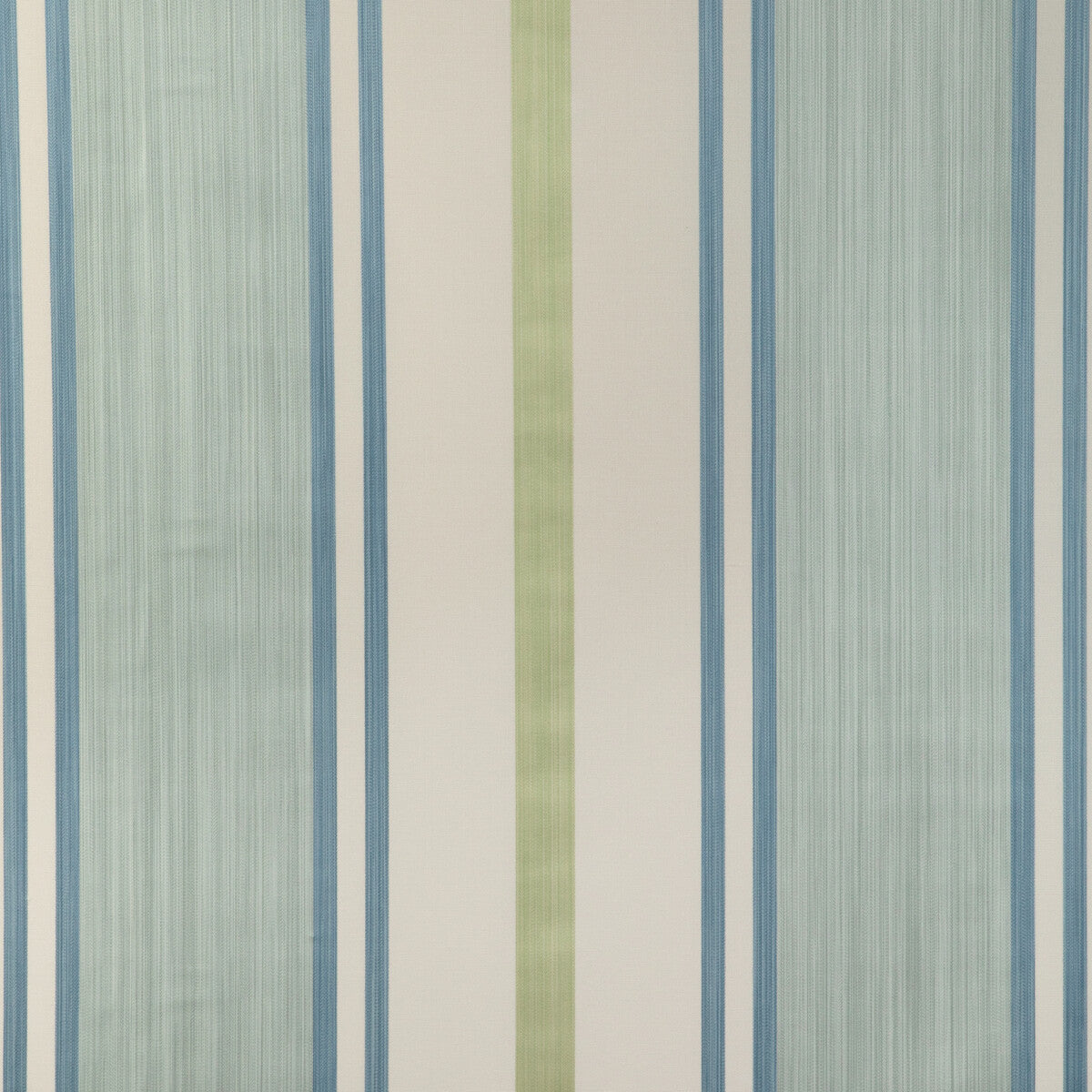 LEE JOFA 2023110.353.0 DAVIES STRIPE AQUA/LEAF Fabric - Eade's Wallpaper