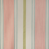 LEE JOFA 2023110.73.0 DAVIES STRIPE PETAL/KIWI Fabric - Eade's Wallpaper