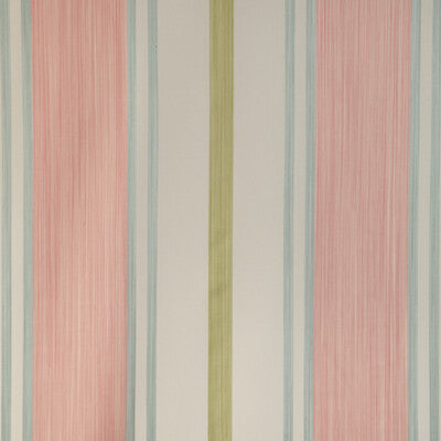 LEE JOFA 2023110.73.0 DAVIES STRIPE PETAL/KIWI Fabric - Eade's Wallpaper