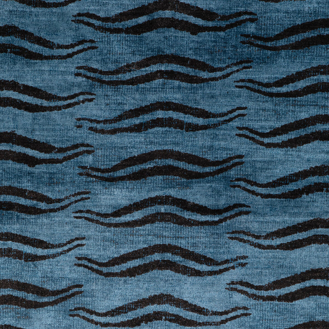 LEE JOFA 2023115.5.0 BECKETT VELVET AZURE Fabric - Eade's Wallpaper