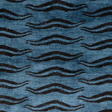 LEE JOFA 2023115.5.0 BECKETT VELVET AZURE Fabric - Eade's Wallpaper