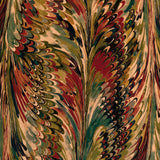 LEE JOFA 2023116.319.0 TAPLOW VELVET BERRY/MOSS Fabric - Eade's Wallpaper