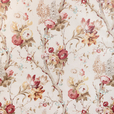 LEE JOFA 2023119.417.0 TRENTHAM HALL ROSE Fabric - Eade's Wallpaper