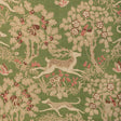 LEE JOFA MILLE FLEUR PRINT 2023122.317.0 in JUNIPER Fabric -