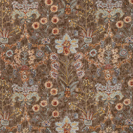 LEE JOFA 2023123.624.0 KERMAN PRINT JAVA/SPICE Fabric - Eade's Wallpaper