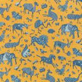 LEE JOFA 2023127.450.0 JAVA JUNGLE LINEN MAIZE Fabric - Eade's Wallpaper